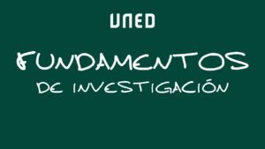 Fundamentos de Investigación UNED
